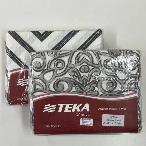 Colcha casal Teka em Uberlândia, MG por Lojas Dom Flavittos