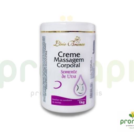 Creme-massagem-Semente-de-Uva-Lírio-Branco-1kg