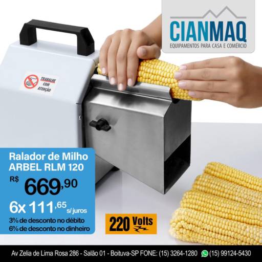 Ralador de milho 