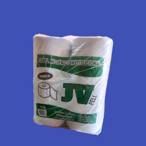 Papel Higiênico institucional  Branco JV Pel 8 rolos 300mx10cm em Jundiaí, SP por Sempre Limp - Produtos de limpeza, Higiene e Descartáveis