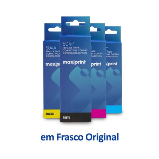 Cartucho refil de tinta Maxprint impressora Epson