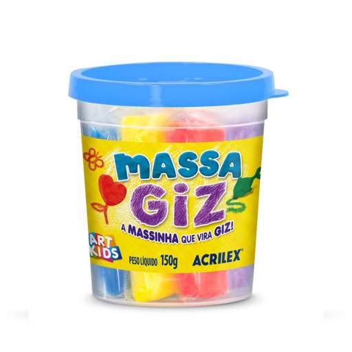 Comprar o produto de MASSA GIZ 100G em Brinquedos pela empresa A Colegial Papelaria, Cafeteria e Presentes em Botucatu, SP por Solutudo