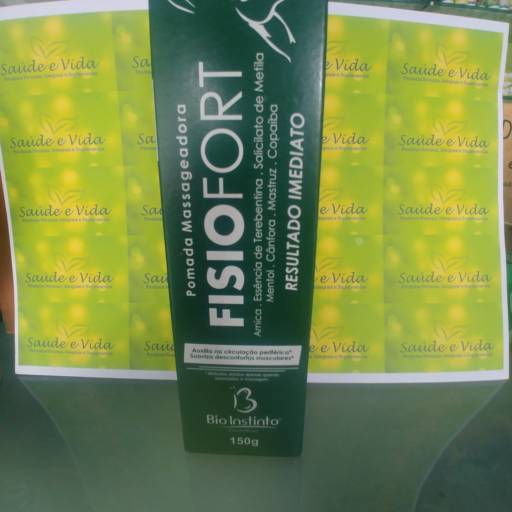 Pomada Massageadora- FisioFort- Bio Instinto por Saúde e Vida