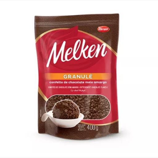 Granulé de Chocolate Meio Amargo Melken 400 g