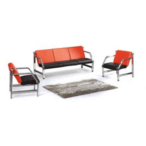 CONJUNTO SOFÁ COMERCIAL por Delarrara Design da Construção