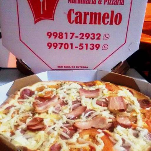 Comprar o produto de Pizza em Pratos À La Carte pela empresa Marmitaria e Pizzaria Carmelo em Bauru, SP por Solutudo