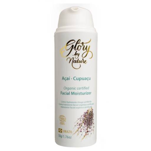 Hidratante Facial Açaí-Cupuaçu 50g - GLORY BY NATURE por Cuidados da Mata - Cosméticos Naturais e Veganos