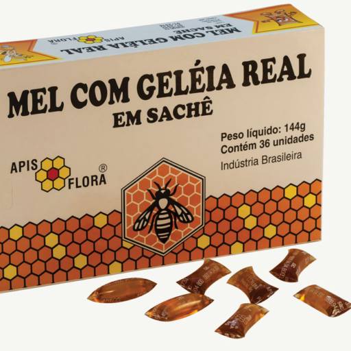 Comprar o produto de Mel com Geleia Real saches em Linha Apícola pela empresa Coisas da Terra Produtos Naturais em Americana, SP por Solutudo