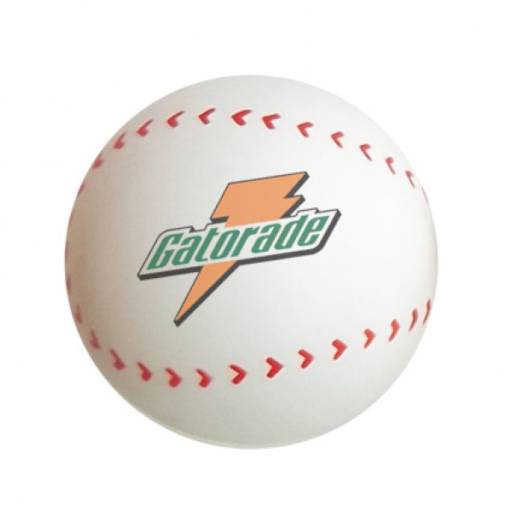 Bolinha Anti Stress vinil oca c/ pintura Baseball Personalizada em São José do Rio Preto, SP por Public Gráfica e Brindes