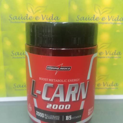 L-Carn 2000 Integral Medica 60 caps por Saúde e Vida