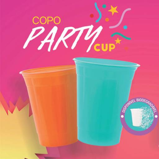 Comprar o produto de Copo Party Cup em Copos pela empresa Public Gráfica e Brindes em São José do Rio Preto, SP por Solutudo