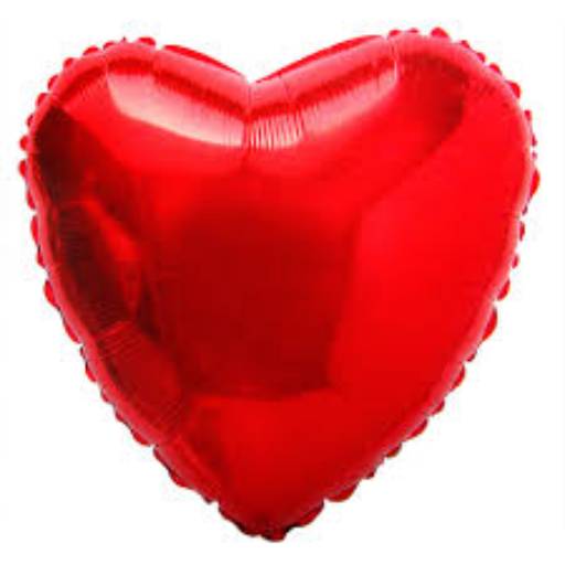 Balão Metalizado Coração por Eloy Festas