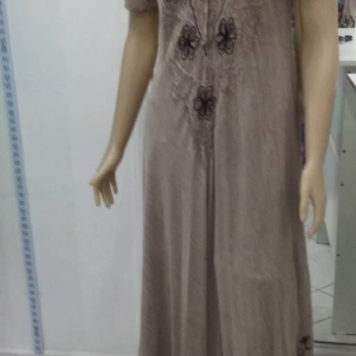Comprar o produto de Vestidos longo indiano em Vestidos Casuais pela empresa Espaço Mulher Moda Indiana em Caraguatatuba, SP por Solutudo