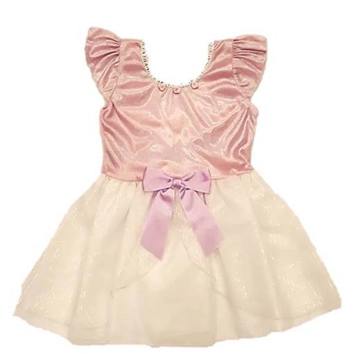 2790 - Bailarina helanca metalizada bebê (tamanho 1) em Tietê, SP por Fantasia & Folia