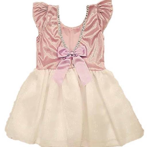 2790 - Bailarina helanca metalizada bebê (tamanho 1) em Tietê, SP por Fantasia & Folia