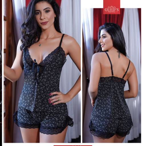 2313 - BABY DOLL FITA NO BUSTO