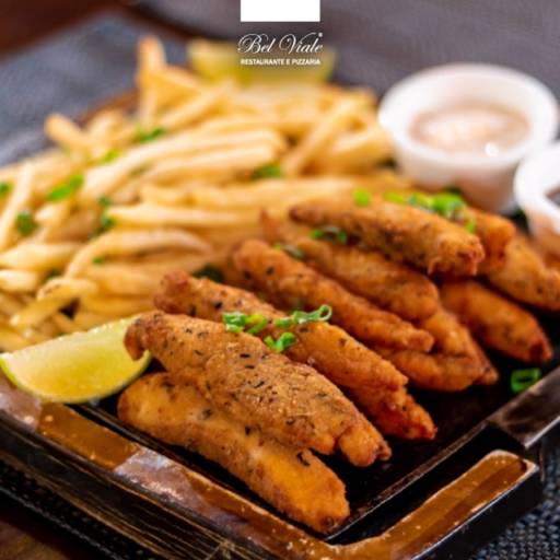 Porção de Fish and Chips por Bel Viale Restaurante e Pizzaria