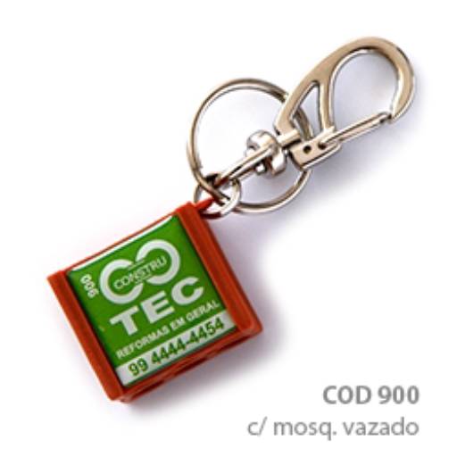Chaveiros Plásticos COD 900 - Tijol em São José do Rio Preto, SP por Public Gráfica e Brindes