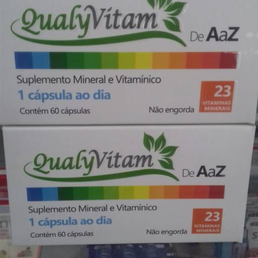 Qualyvitam - polivitaminico em Bauru por Drogaria Farmavip