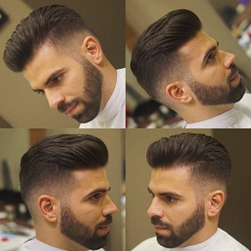 Corte Pompadour por Rock'n'Barba Cabelo e Bigode