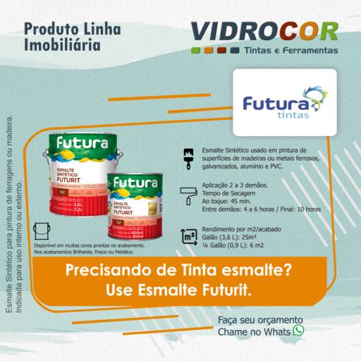 Futura Tinta Esmalte - Vidrocor Tintas