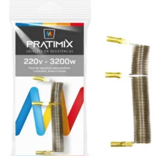 Resistência Pratimix para Lorenzetti, Astra e Cardal  220v  em Boituva, SP por Solução Materiais e Equipamentos