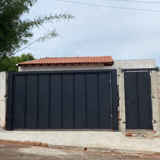 Portões sob medida em Santa Cruz do Rio Pardo
