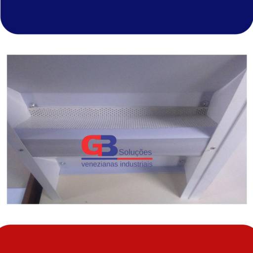 Tela mosquiteiro em PVC para veneziana industrial GB Soluções Jundiaí / SP
