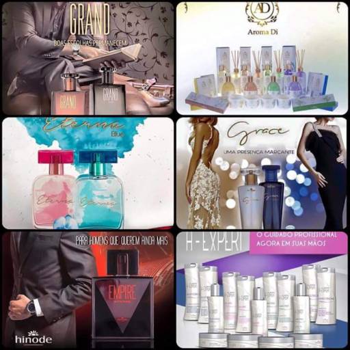 Perfumes linha Hinode por Elis Reis Perfumes