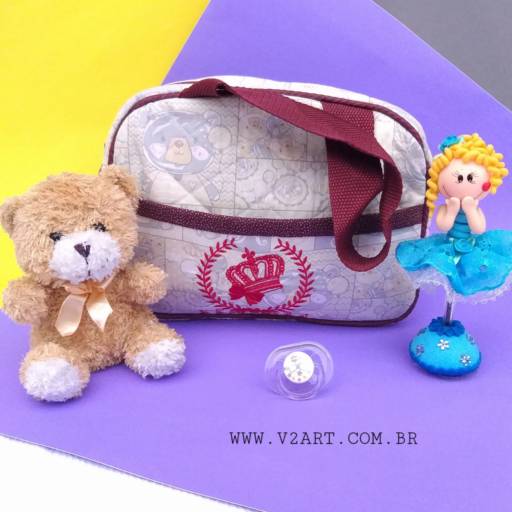 Bolsa Maternidade Menina - Kit 2 peças em Jundiaí, SP por V2Art
