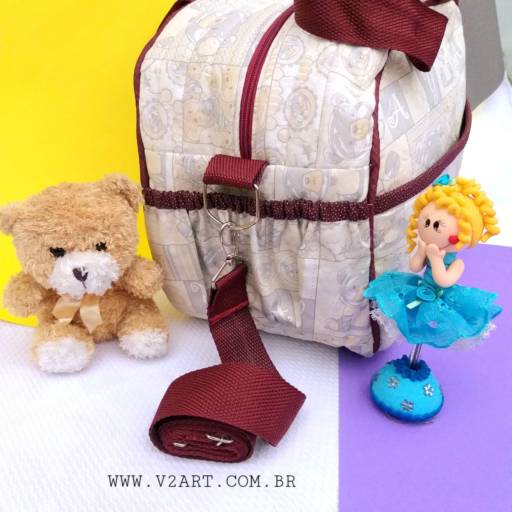 Bolsa Maternidade Menina - Kit 2 peças em Jundiaí, SP por V2Art