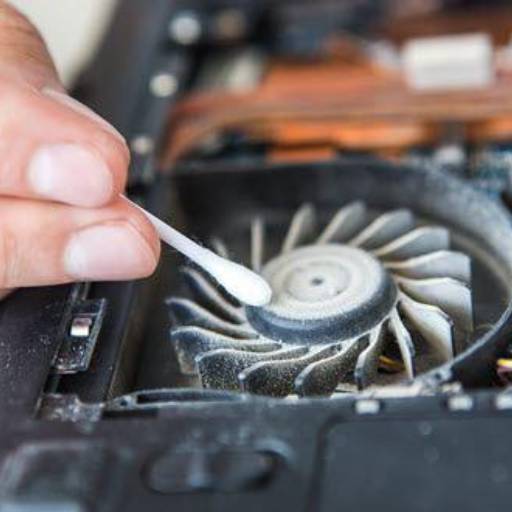 Conserto / limpeza de Cooler notebook