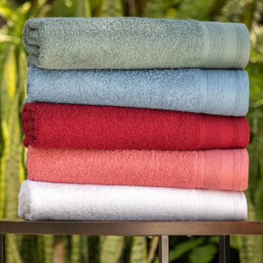 Toalhas banhão de algodão Atlântica em Osasco, SP por Madalena Decoraçoes