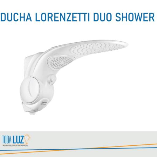 Ducha Lorenzetti Duo Shower por Toda Luz Materiais Elétricos e Iluminação