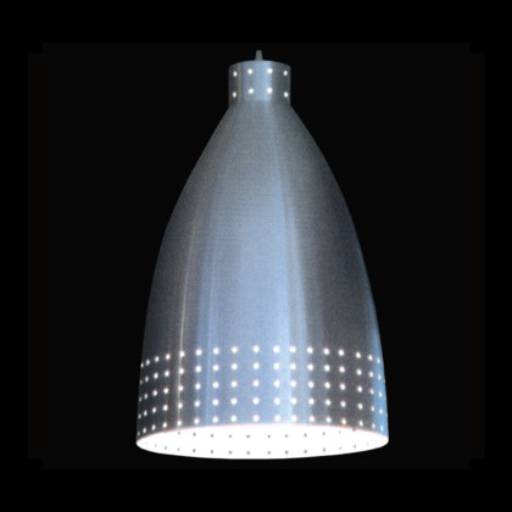 PENDENTE ESCOVADO EM ALUMÍNIO