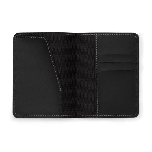 13123B Porta Passaporte Bidins em Couro Sintético em São José do Rio Preto, SP por Public Gráfica e Brindes