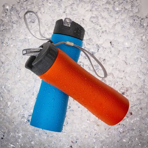 18558 Squeeze Inox 600ml em São José do Rio Preto, SP por Public Gráfica e Brindes