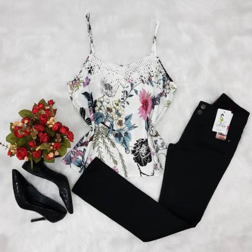 Blusa alcinha por Dona Nina Boutique