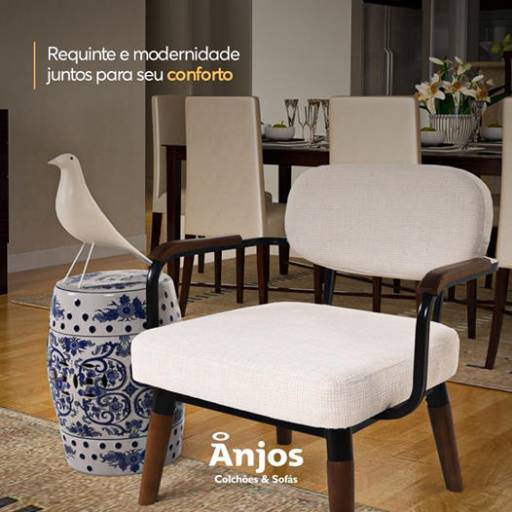 Comprar o produto de Cadeiras e Poltronas em Americana  em Colchões pela empresa Anjos Colchões e Sofás - Loja 02 em Americana, SP por Solutudo