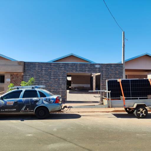 Chegado equipamentos energia solar