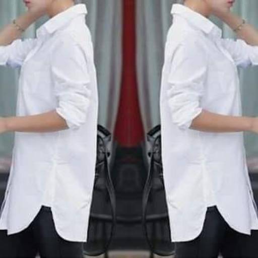 Camisa Longa de Tricoline (Semelhante a essa Disponível no Tamanho: 44) em Bauru, SP por Blessing Store 