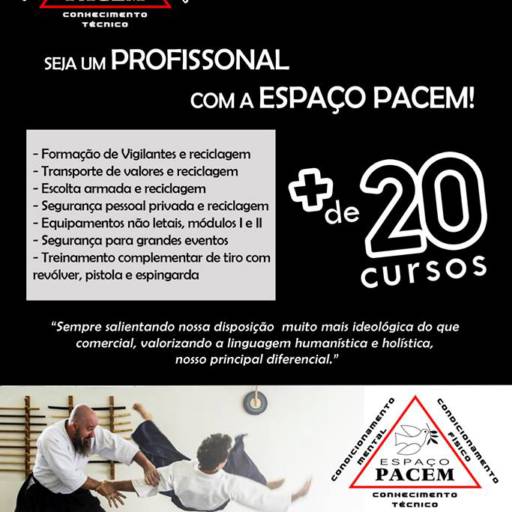 FORMAÇÃO, RECICLAGEM E TREINAMENTO DE VIGILANTES por Espaço Pacem