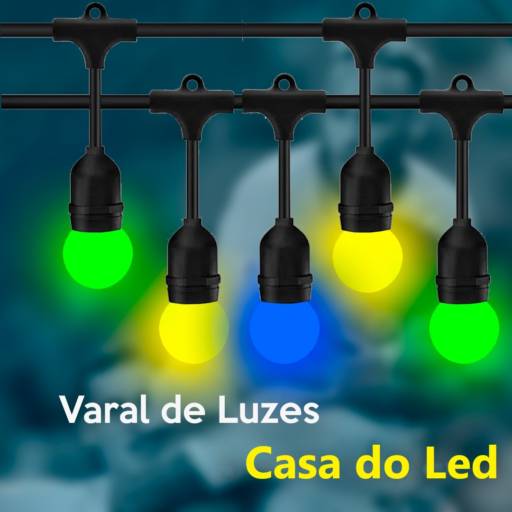 VARAL DE LAMPADAS em Botucatu, SP por Casa do Led materiais elétricos e Iluminação