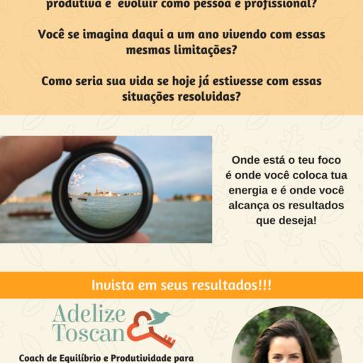 Programa de Desenvolvimento Pessoal e Profissional centrado no Equilíbrio e Produtividade por Adelize Toscan | Assessoria Empresarial & Programas de Desenvolvimento Pessoal e Profissional
