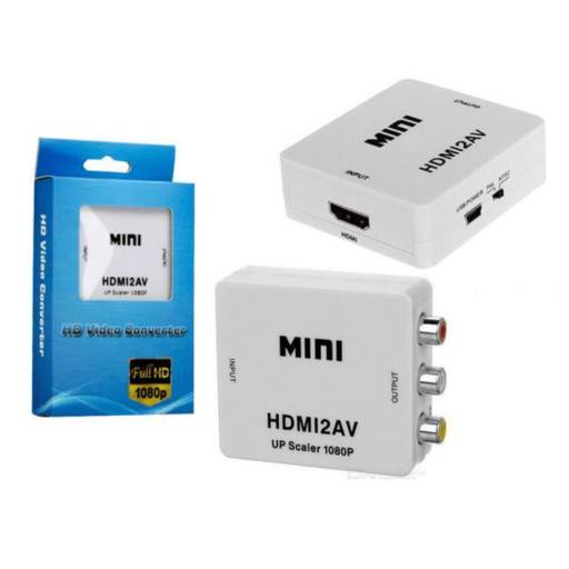 CONVERSOR DE VÍDEO GLOBAL HDMI PARA RCA AV em Botucatu, SP por Multi Consertos - Celulares,  Informática e Vídeo Games