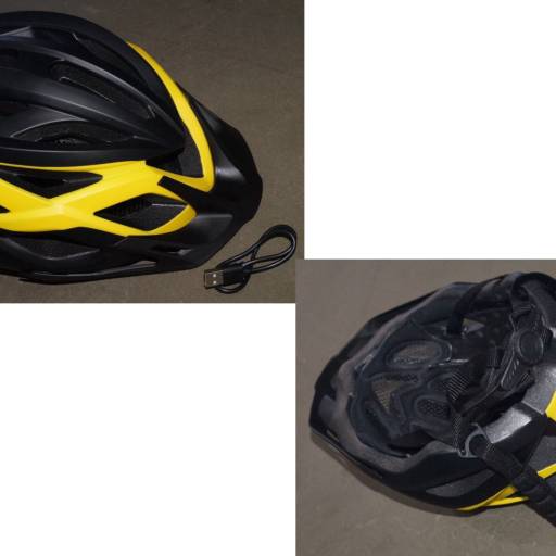 CAPACETE GRANDE MÉDIO PRETO FOSCO  AMARELO VISEIRA TELA REGULAGEM SINALIZADOR USB WILDFLASH ABSOLUTE em Bauru, SP por Two Force Bike Shop