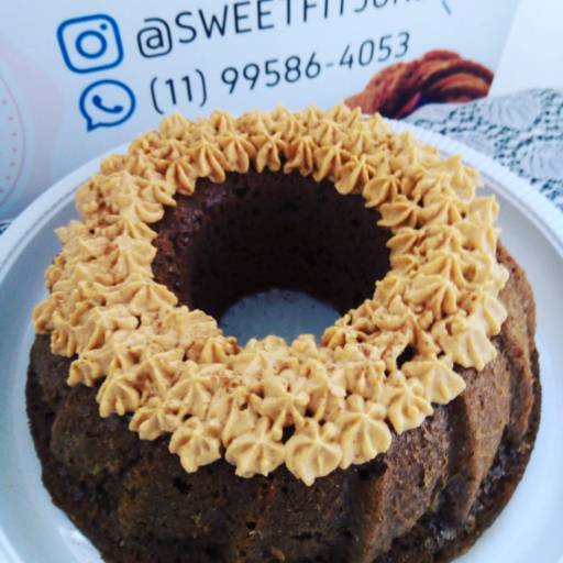 Bolo funcional de churros