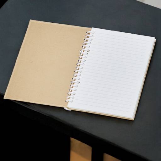 Caderno A5 Kraft