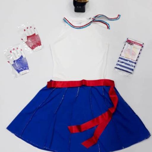 2416 - Marinheira adulto (tamanho 42) em Tietê, SP por Fantasia & Folia