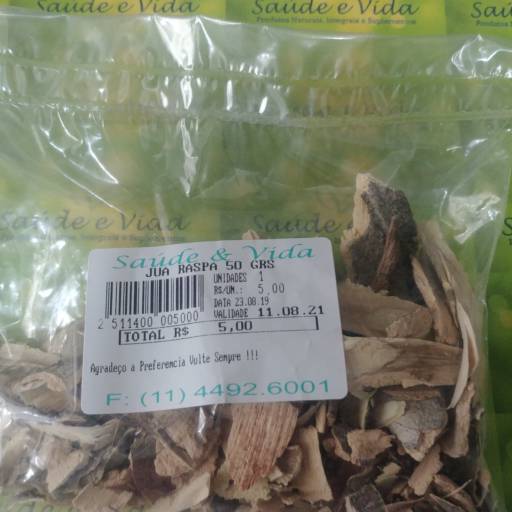 Jua raspa por Saúde e Vida